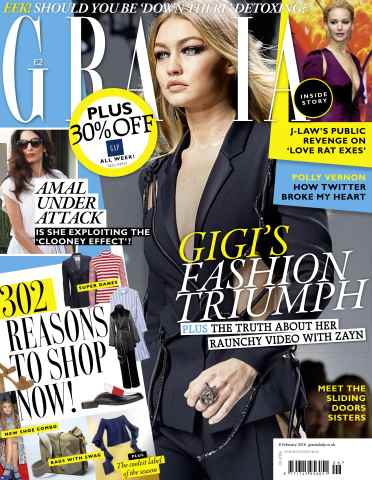 Grazia issue 8th February 2016