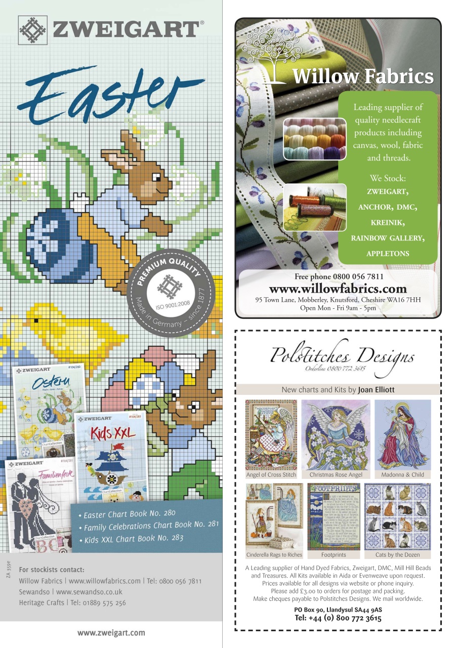 The World of Cross Stitching Preview Pages
