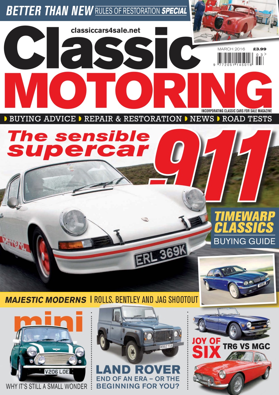 Classic Motoring Preview Pages