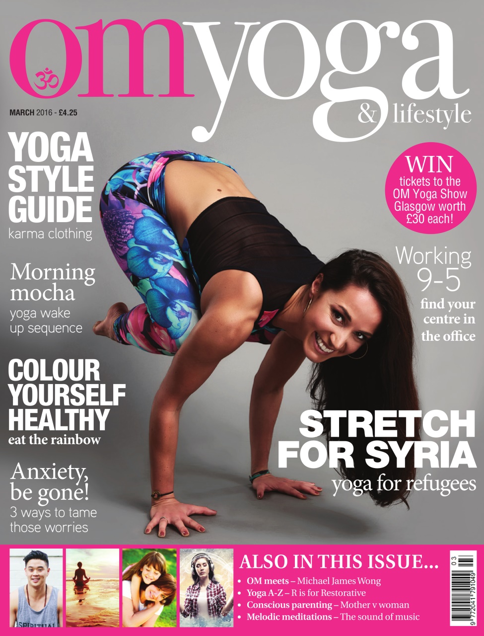 OM Yoga Magazine Preview Pages