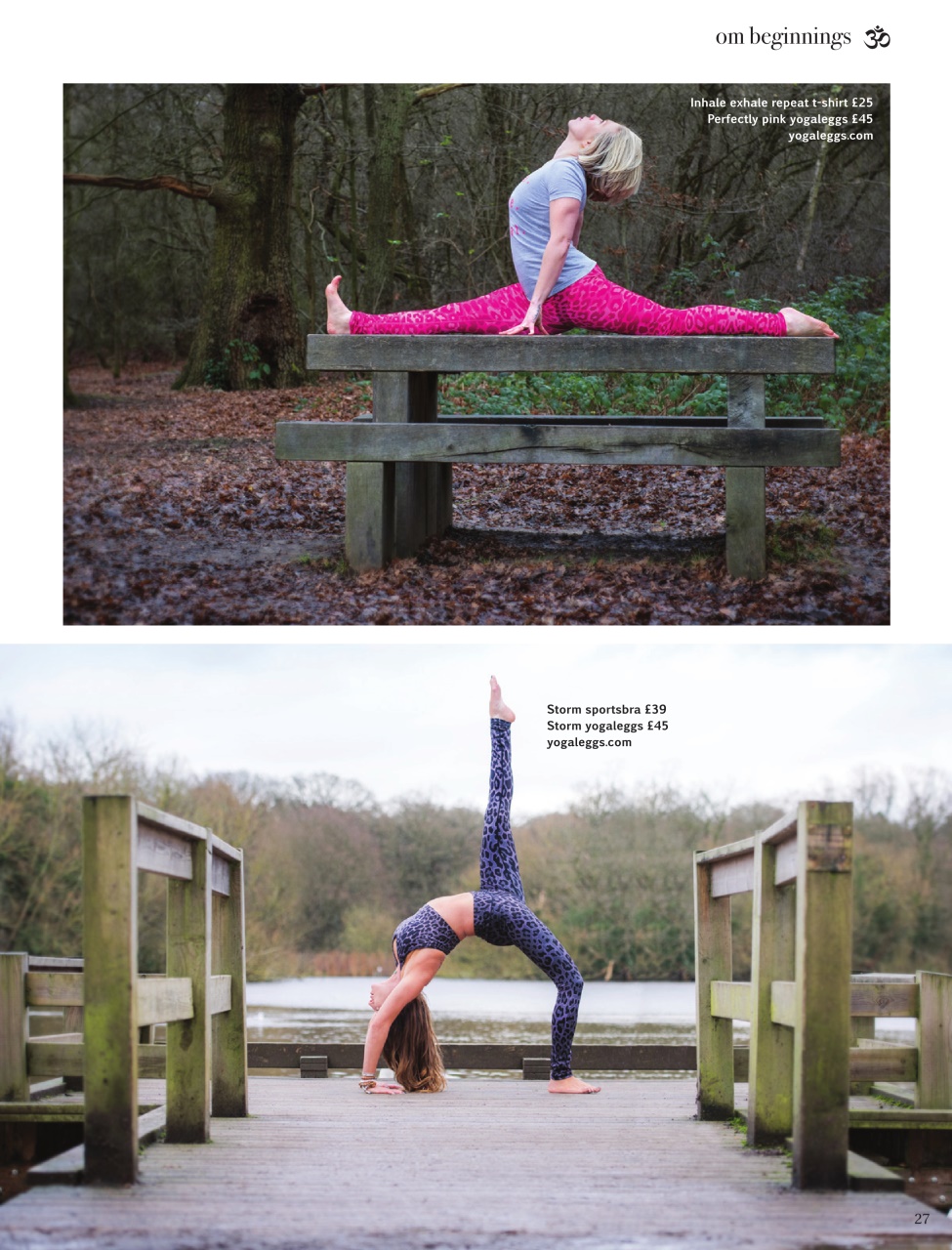 OM Yoga Magazine Preview Pages