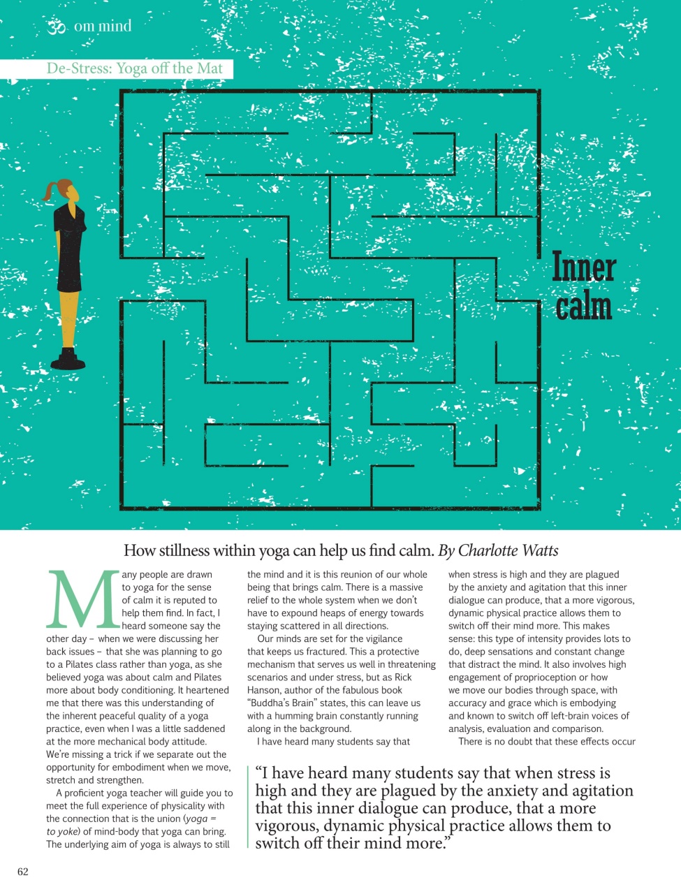 OM Yoga Magazine Preview Pages