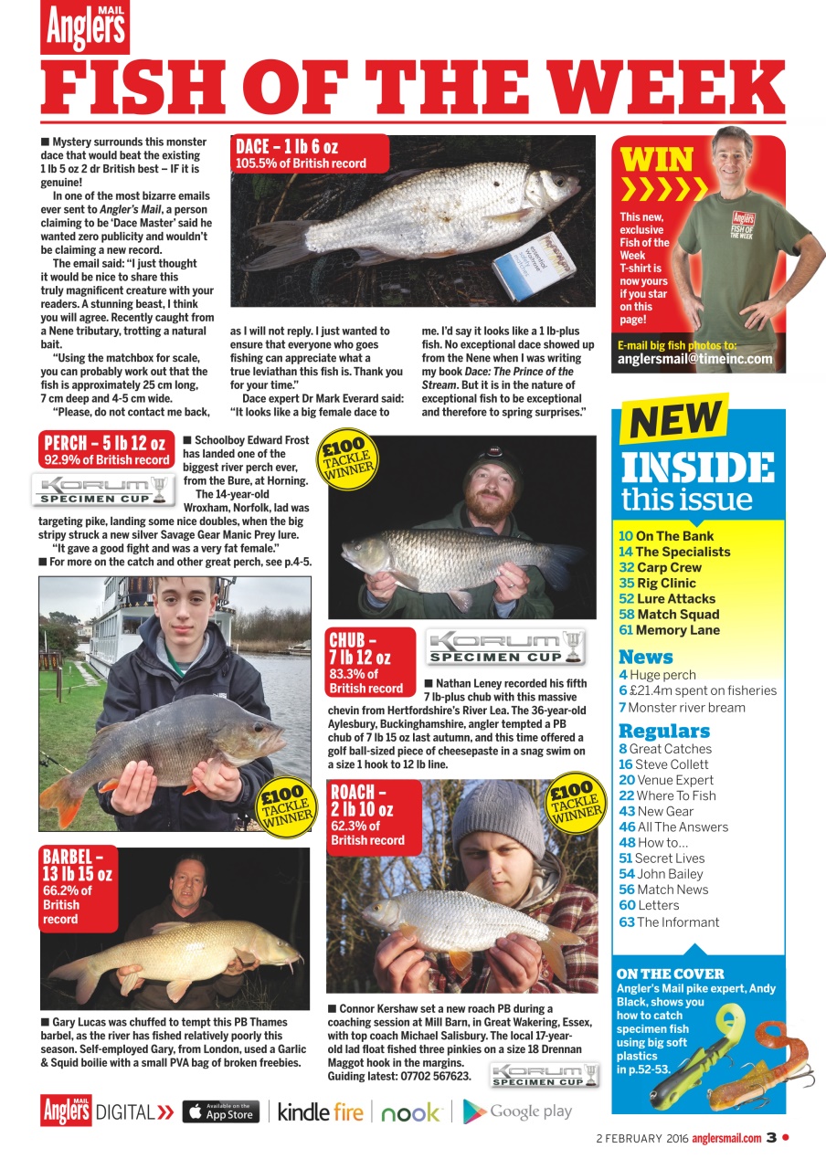 Anglers Mail Preview Pages