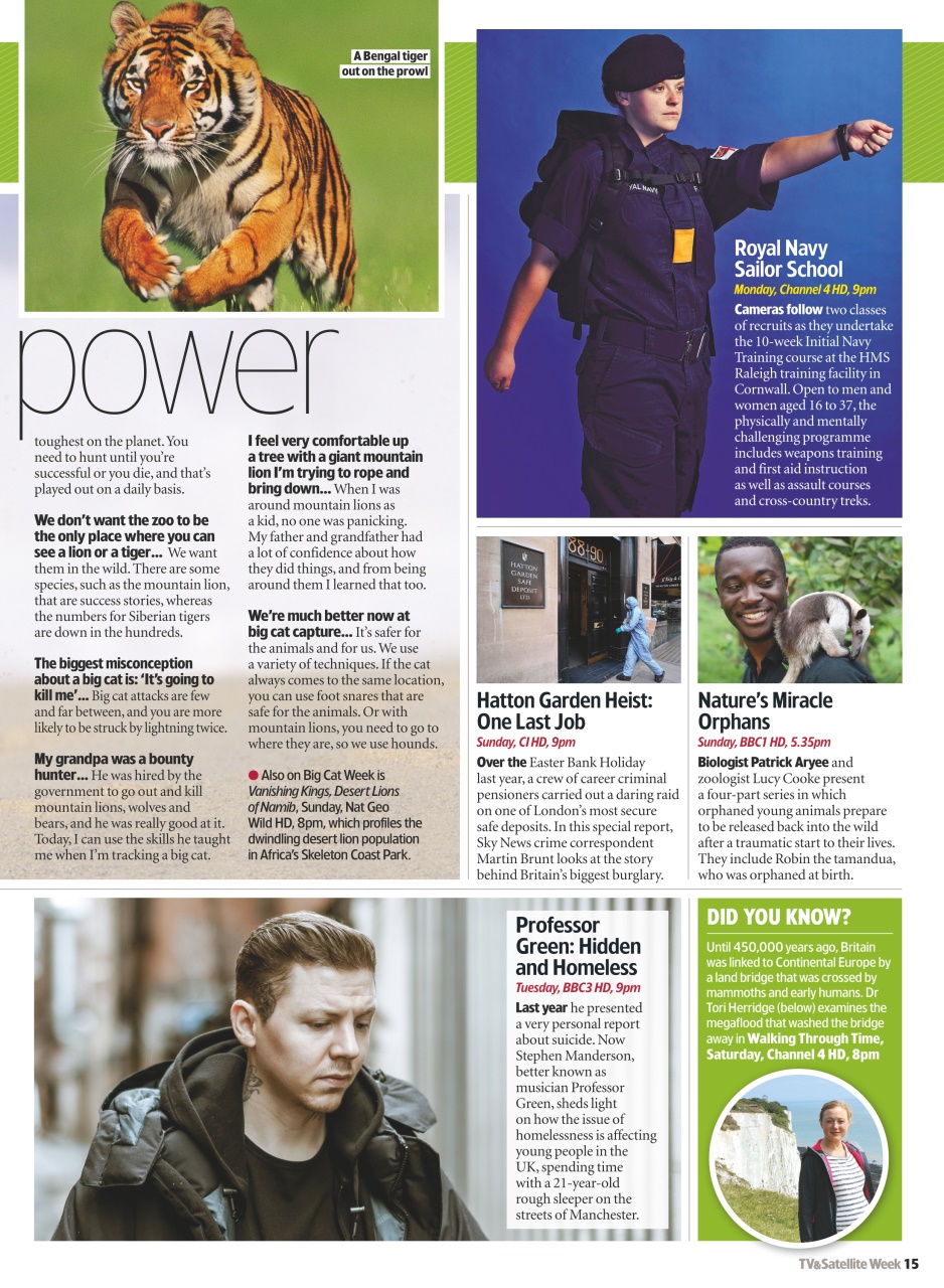 TV & Satellite Week Preview Pages