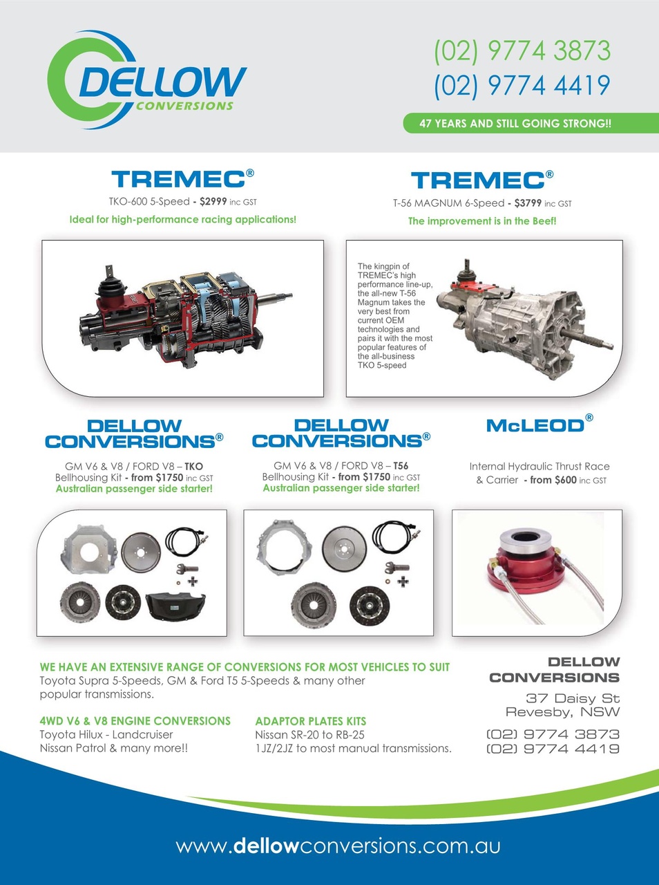 JUST PARTS Preview Pages