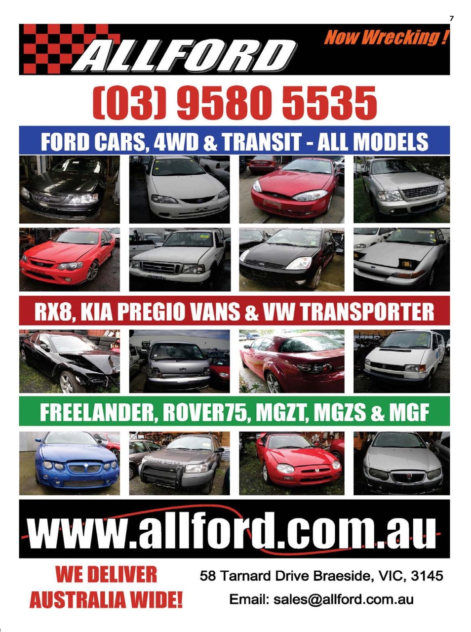 JUST PARTS Preview Pages