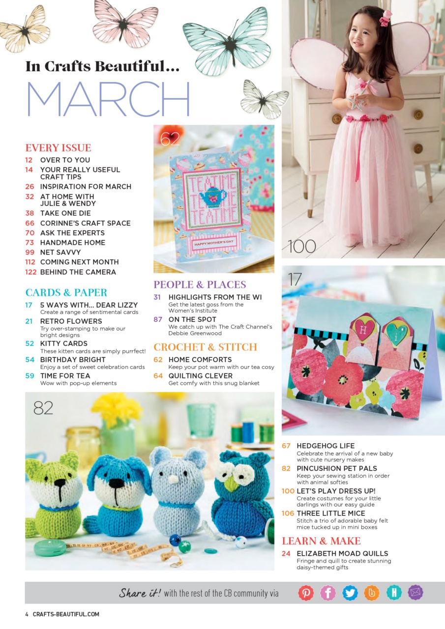 Crafts Beautiful Preview Pages