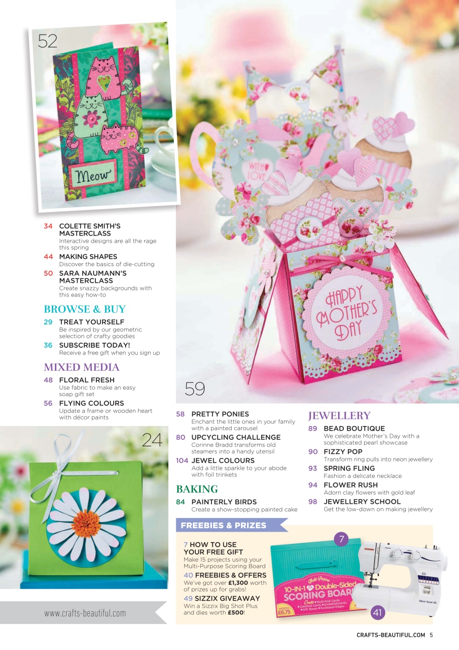 Crafts Beautiful Preview Pages