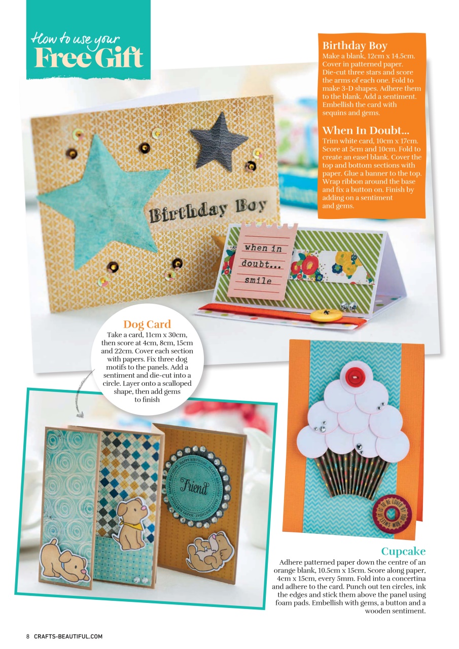 Crafts Beautiful Preview Pages