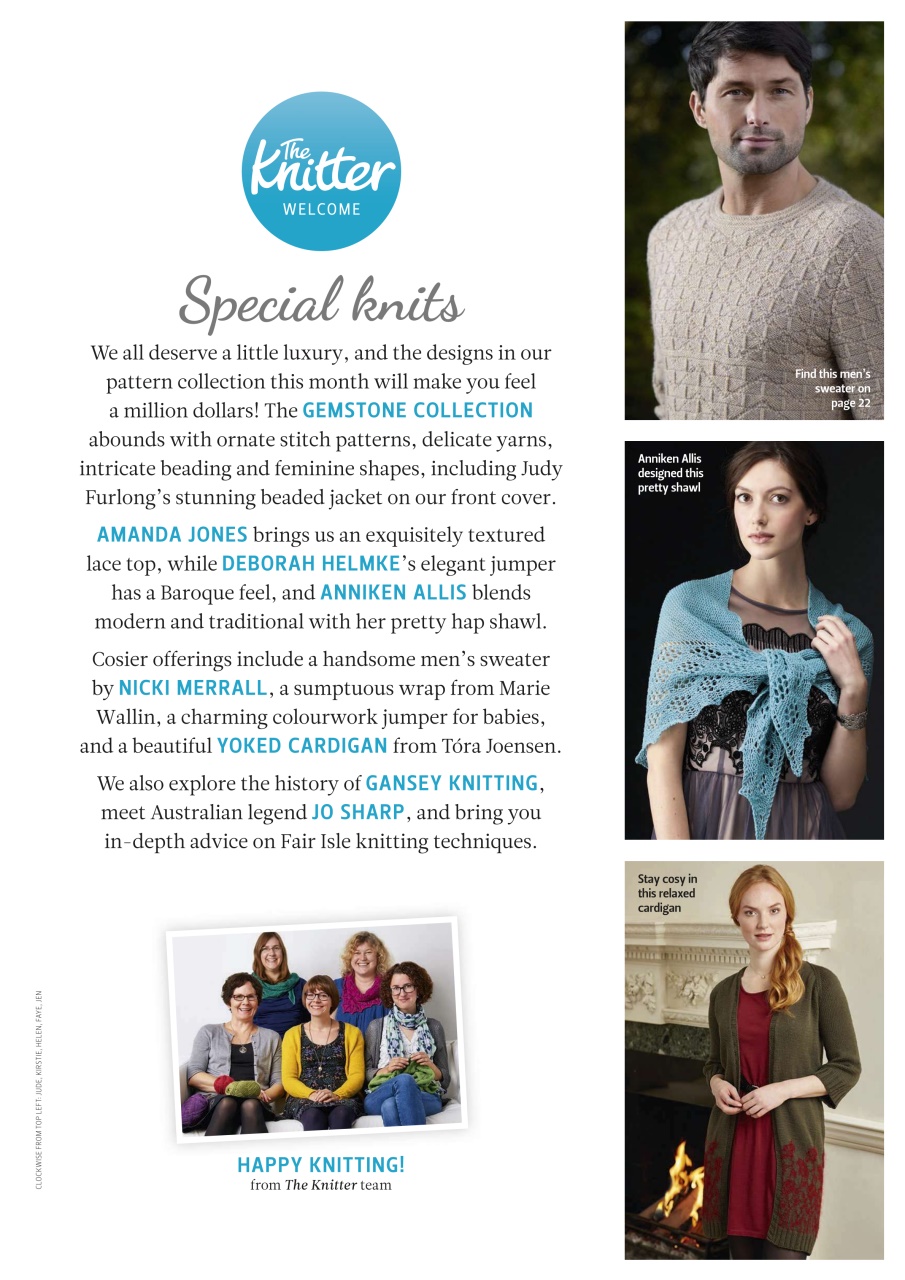 The Knitter Preview Pages