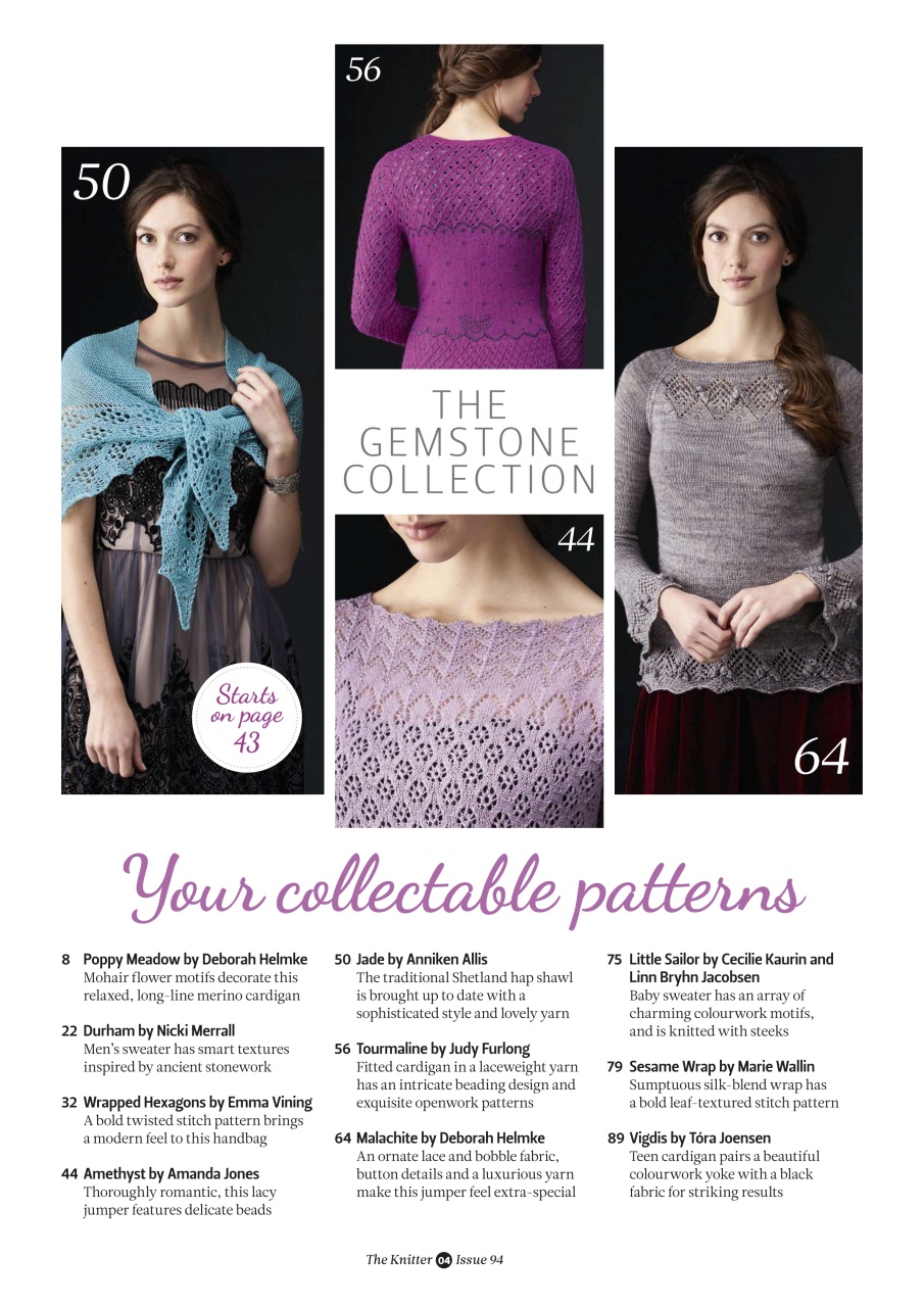 The Knitter Preview Pages
