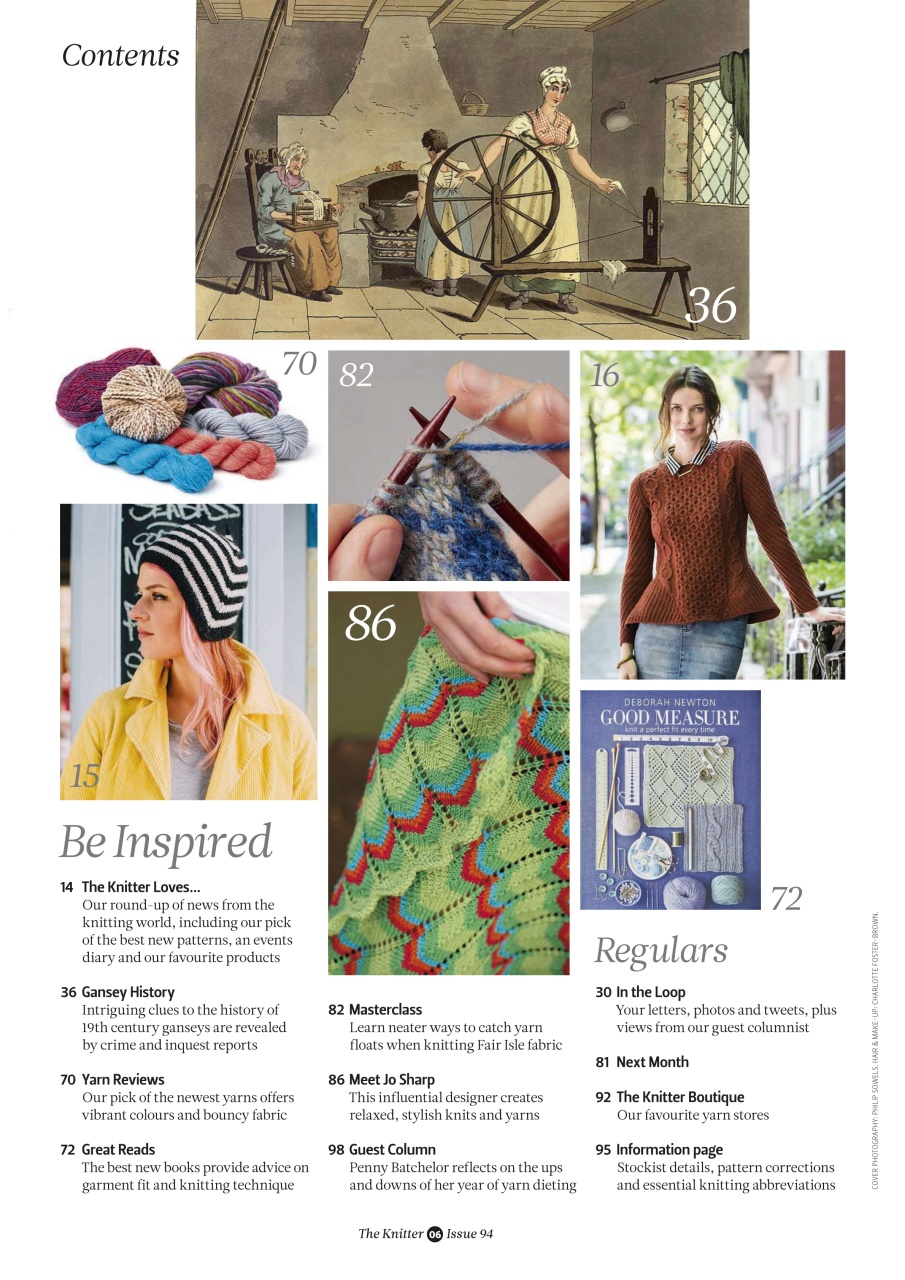 The Knitter Preview Pages