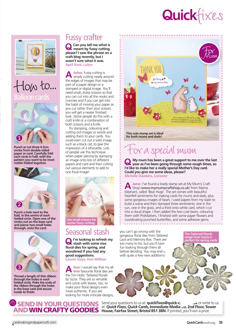 Quick Cards Made Easy Preview Pages