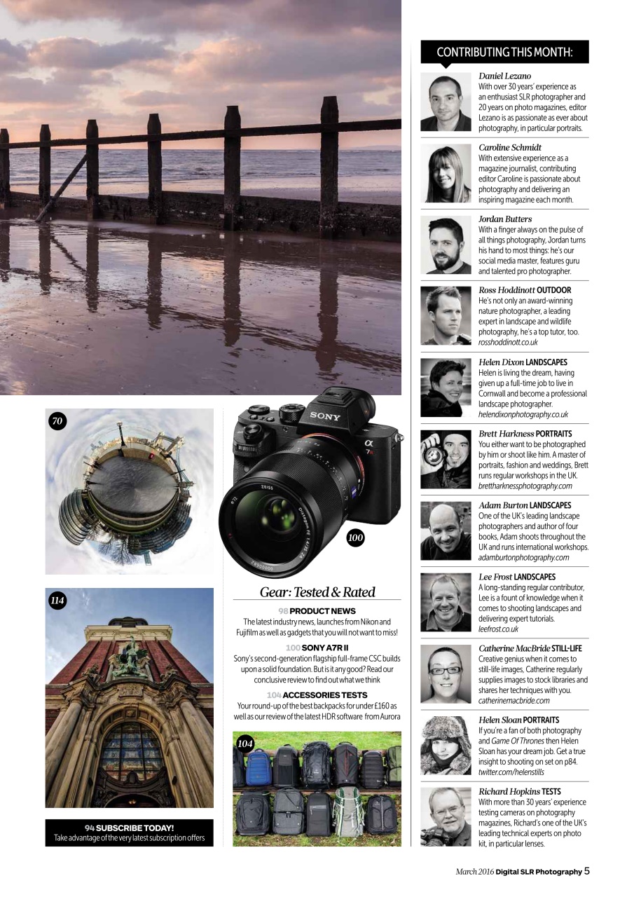 Digital SLR Photography Preview Pages