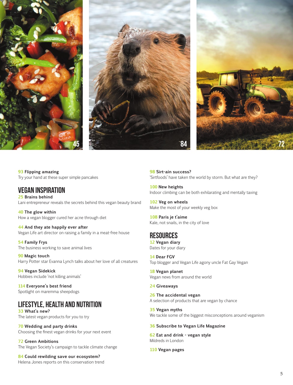 Vegan Life Preview Pages