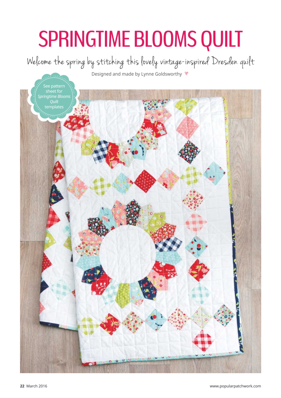 Popular Patchwork Magazine Preview Pages