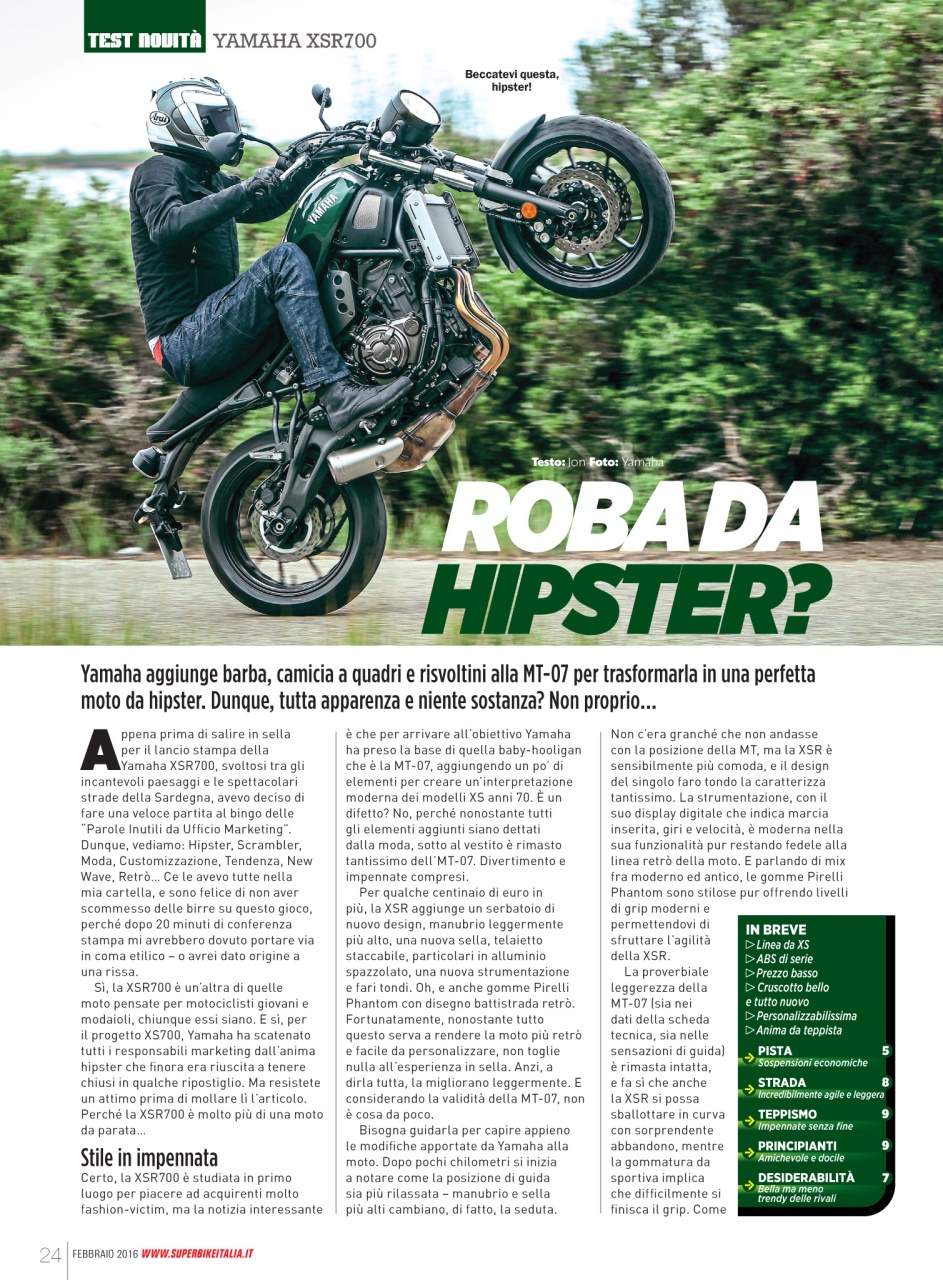 Superbike Italia Preview Pages