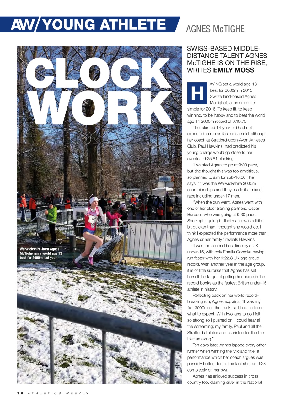 AW – Athletics Weekly Magazine Preview Pages