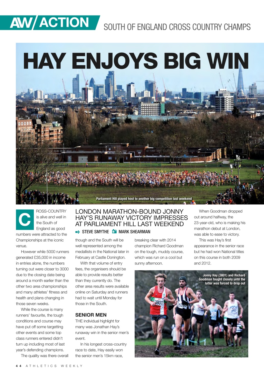 AW – Athletics Weekly Magazine Preview Pages