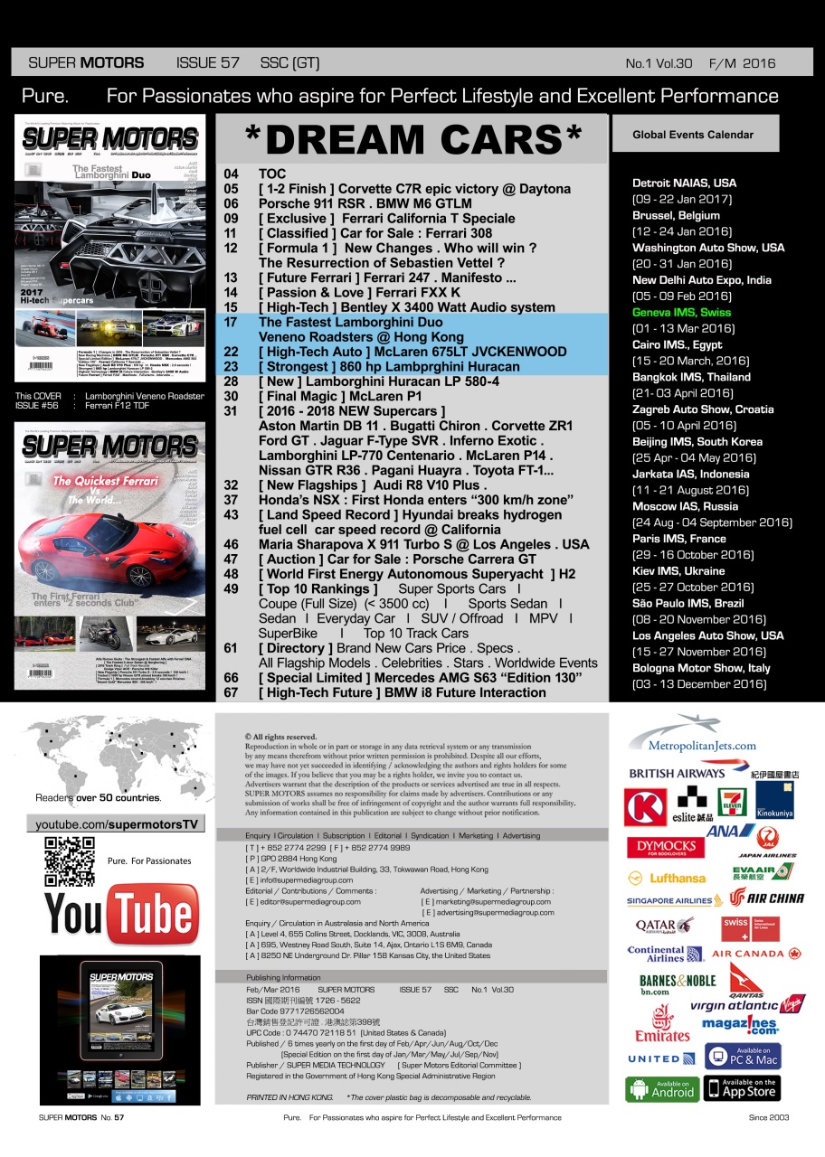 SUPER MOTORS Preview Pages