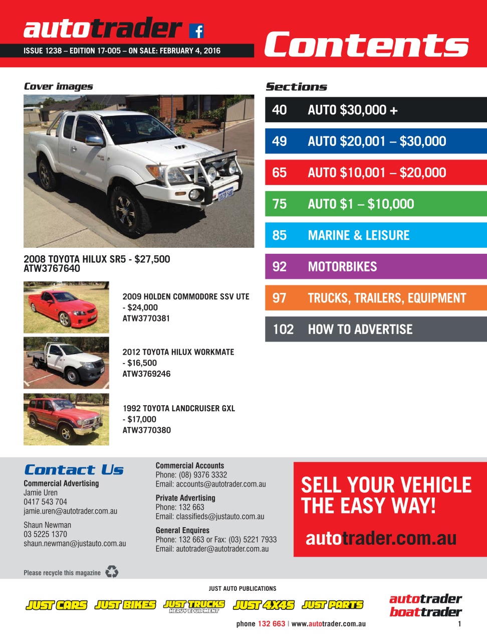 AutoTrader Preview Pages