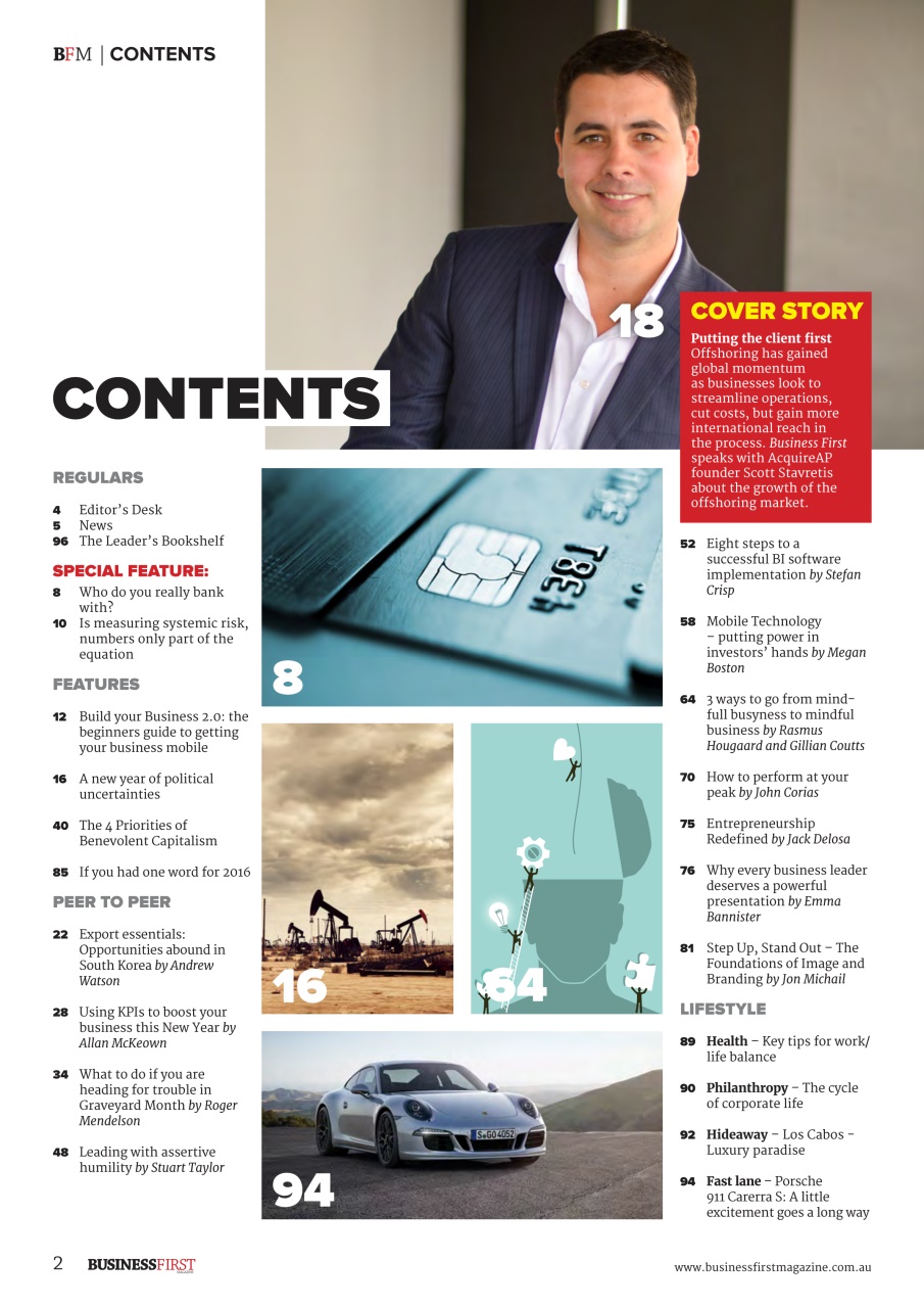 Business First Magazine Preview Pages