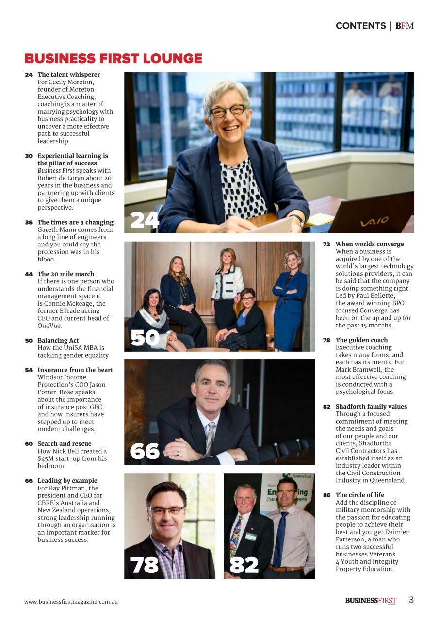 Business First Magazine Preview Pages