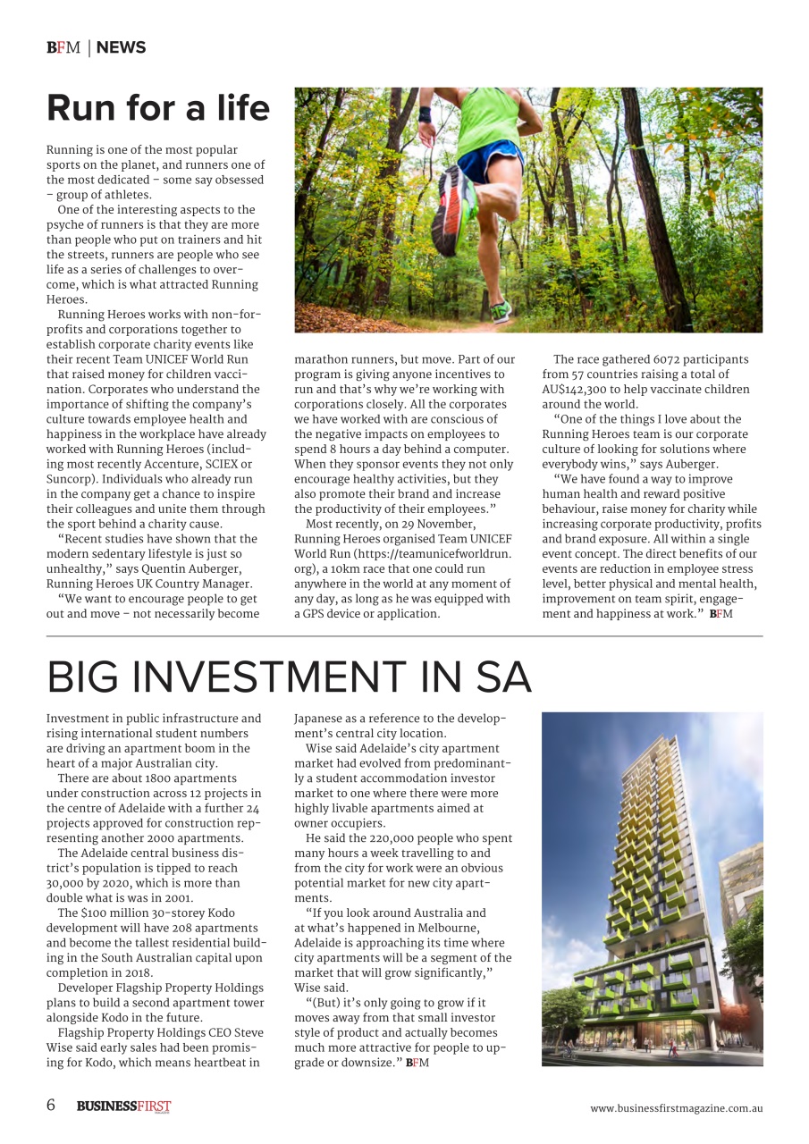 Business First Magazine Preview Pages