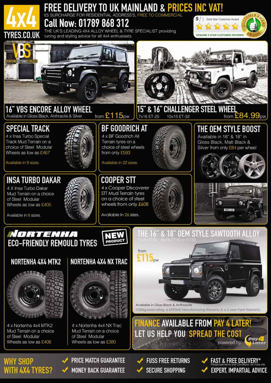 Land Rover Monthly Preview Pages