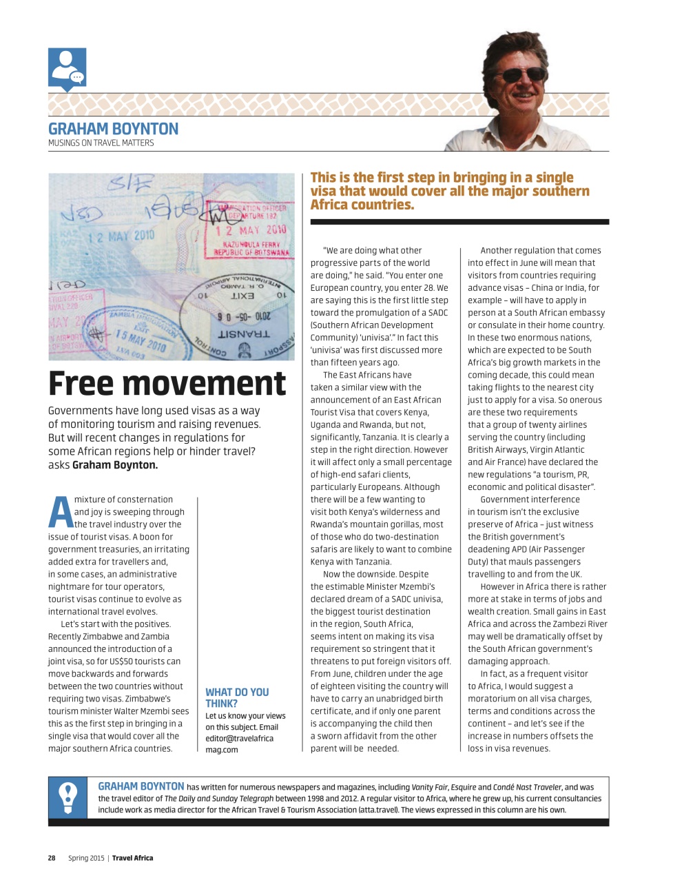 Travel Africa Preview Pages