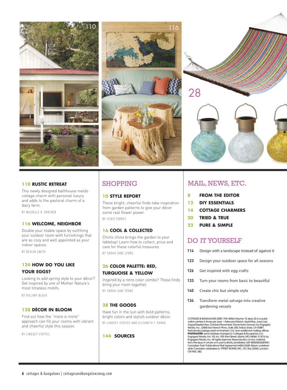 Cottages and Bungalows Preview Pages