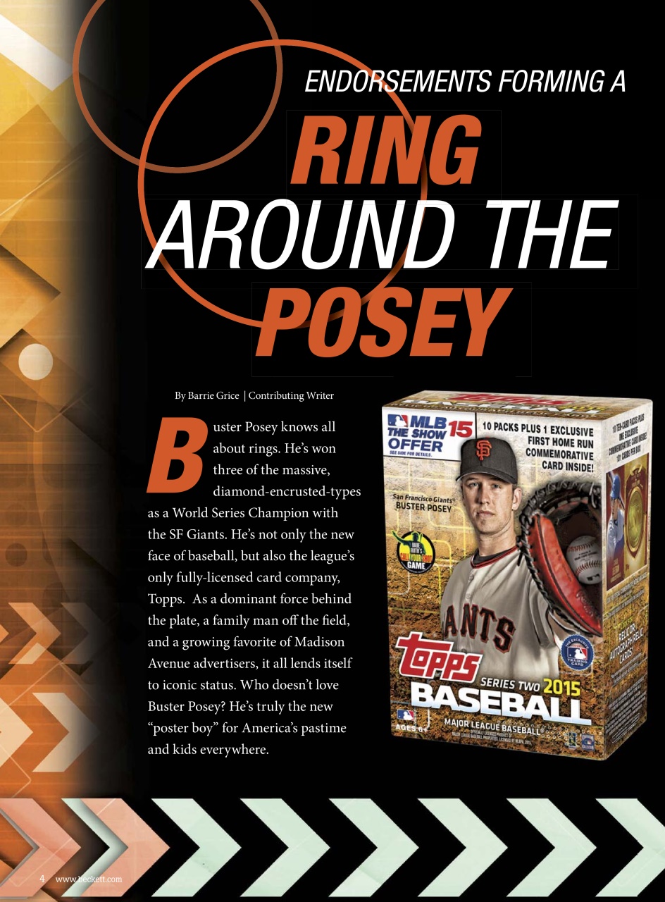Beckett Baseball Magazine Preview Pages