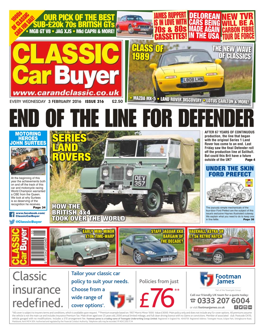 Classic Car Buyer Preview Pages