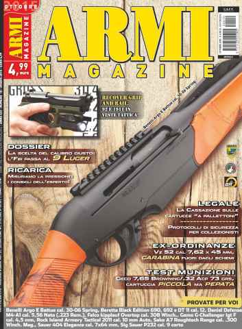 ARMI MAGAZINE issue ARMI MAGAZINE  OTTOBRE 2015