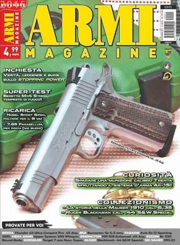ARMI MAGAZINE issue ARMI MAGAZINE  NOVEMBRE 2015