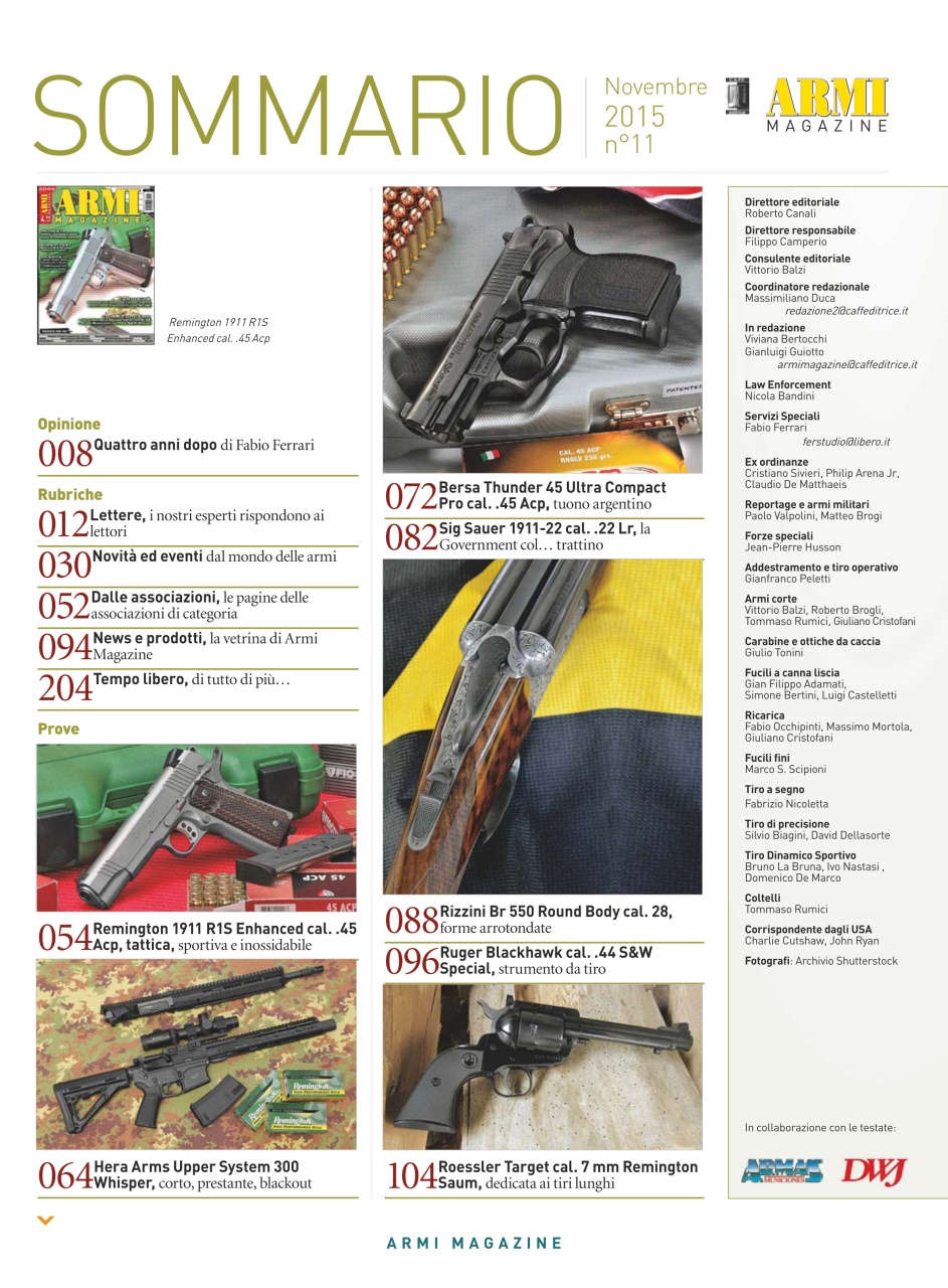 ARMI MAGAZINE Preview Pages