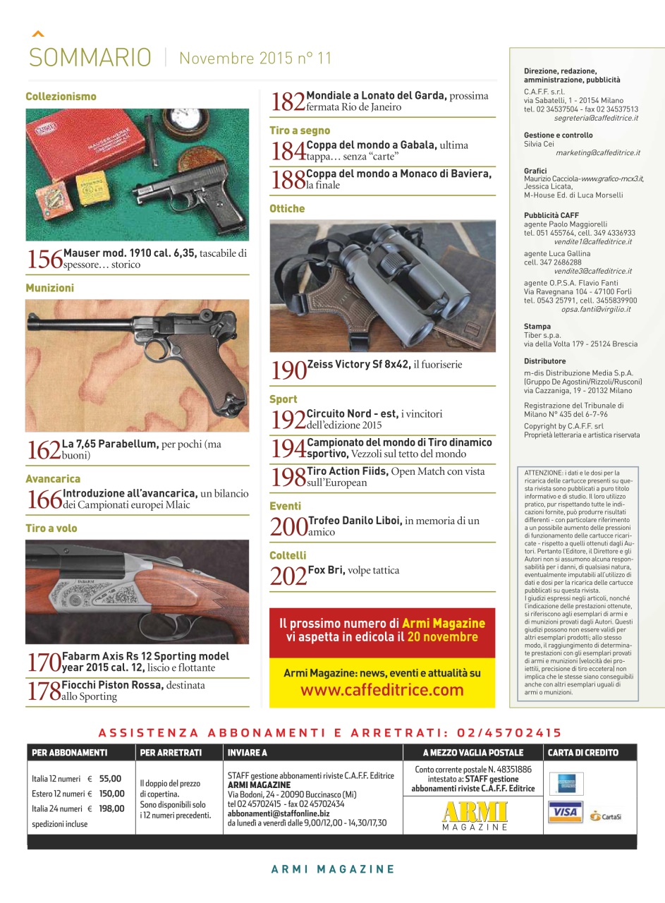 ARMI MAGAZINE Preview Pages