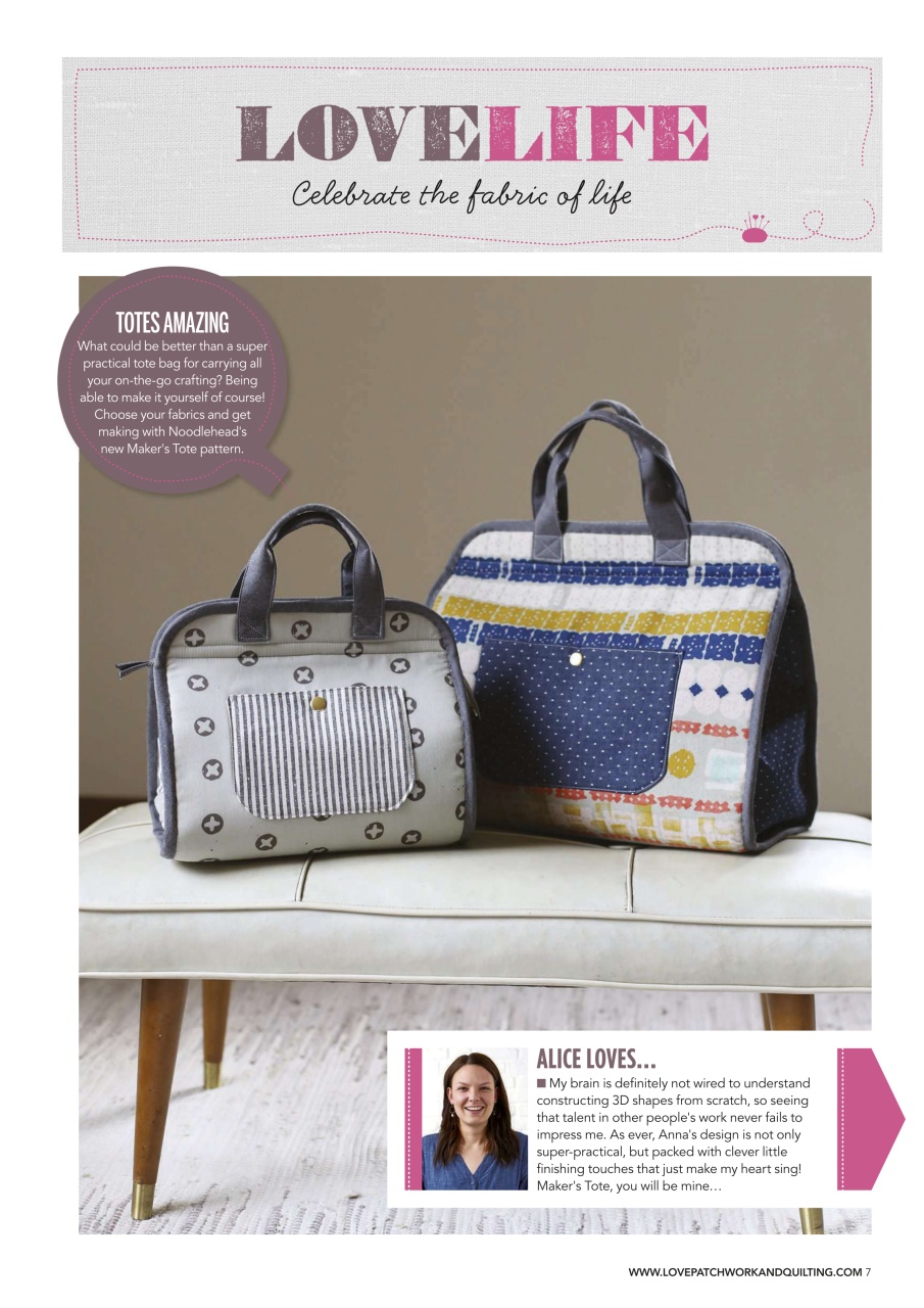Love Patchwork & Quilting Preview Pages