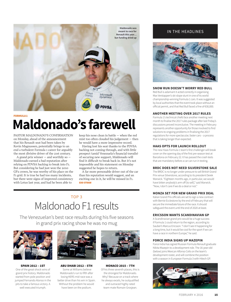 Autosport Preview Pages
