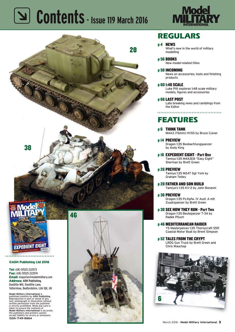 Model Military International Preview Pages