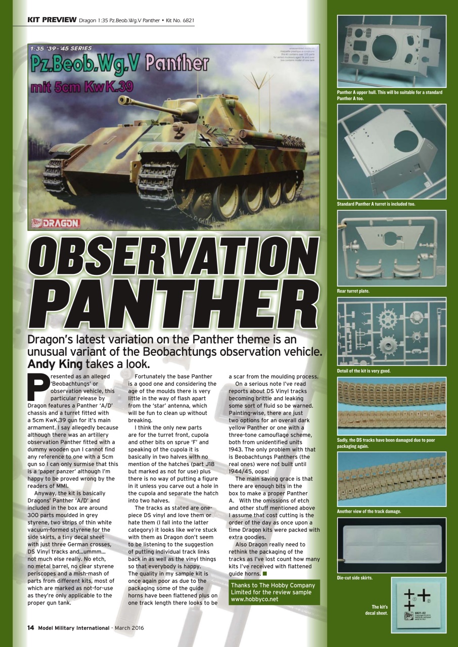 Model Military International Preview Pages