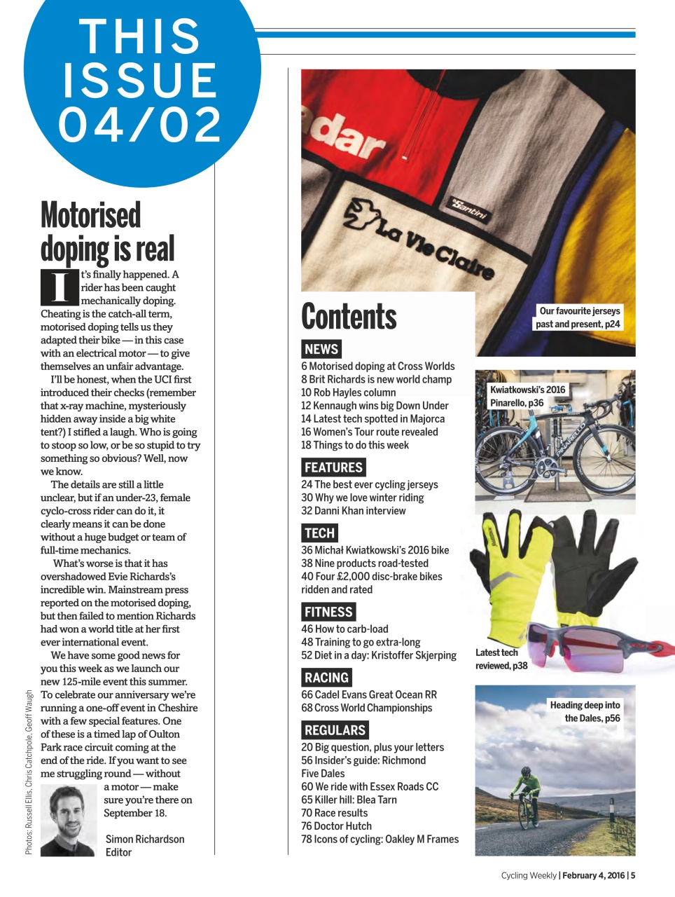 Cycling Weekly Preview Pages