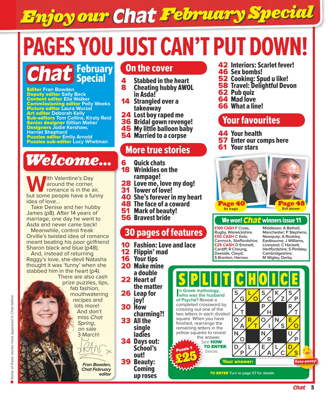 Chat Specials Preview Pages