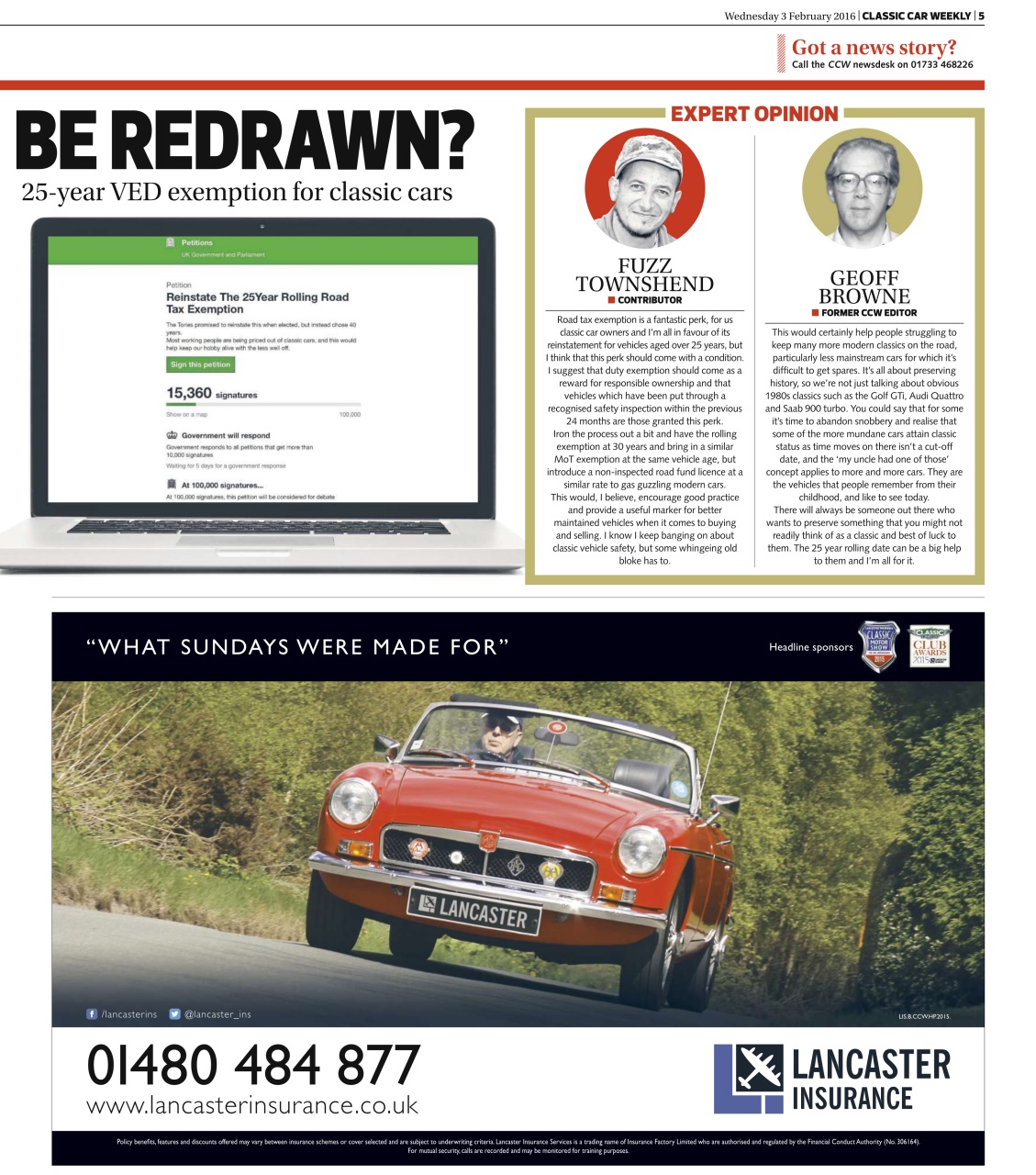 Classic Car Weekly Preview Pages