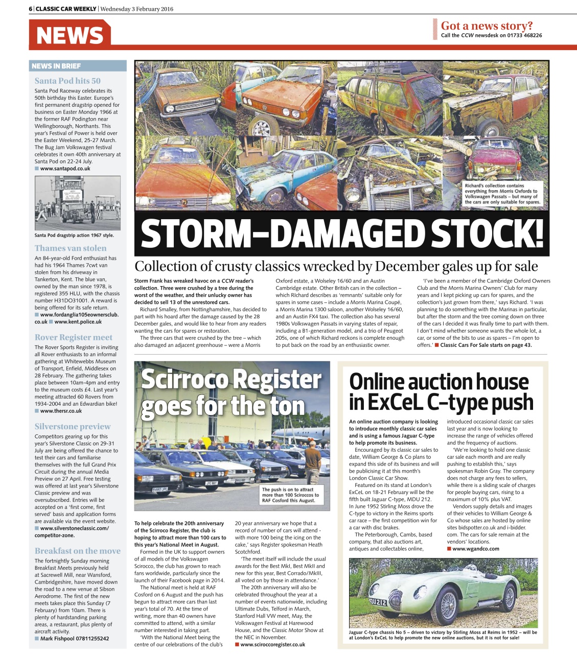 Classic Car Weekly Preview Pages