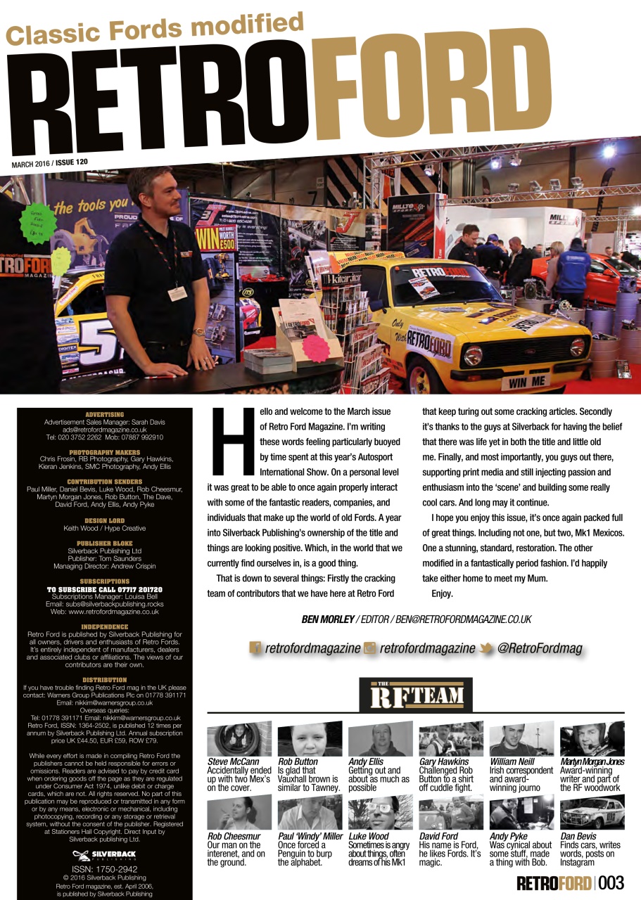 Retro Ford Preview Pages