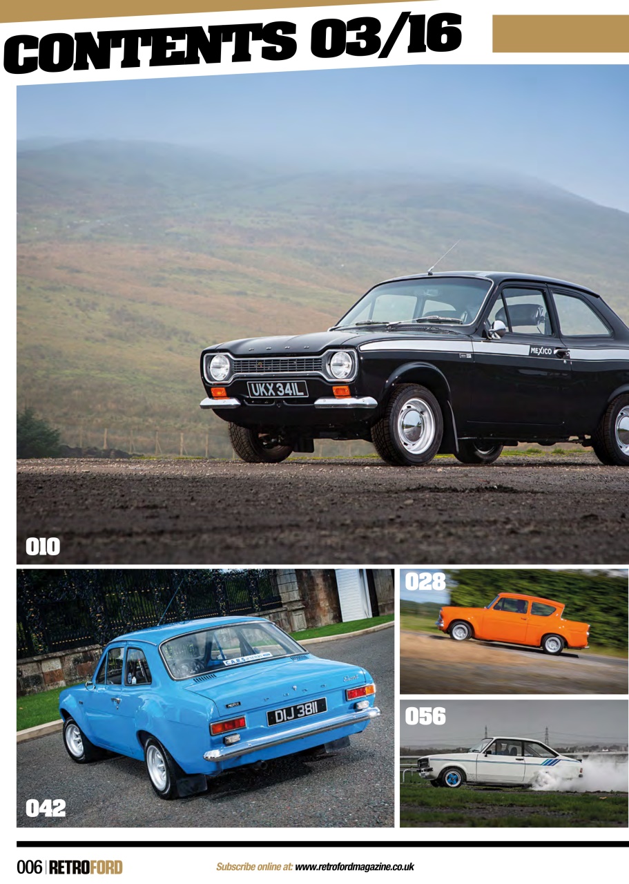 Retro Ford Preview Pages