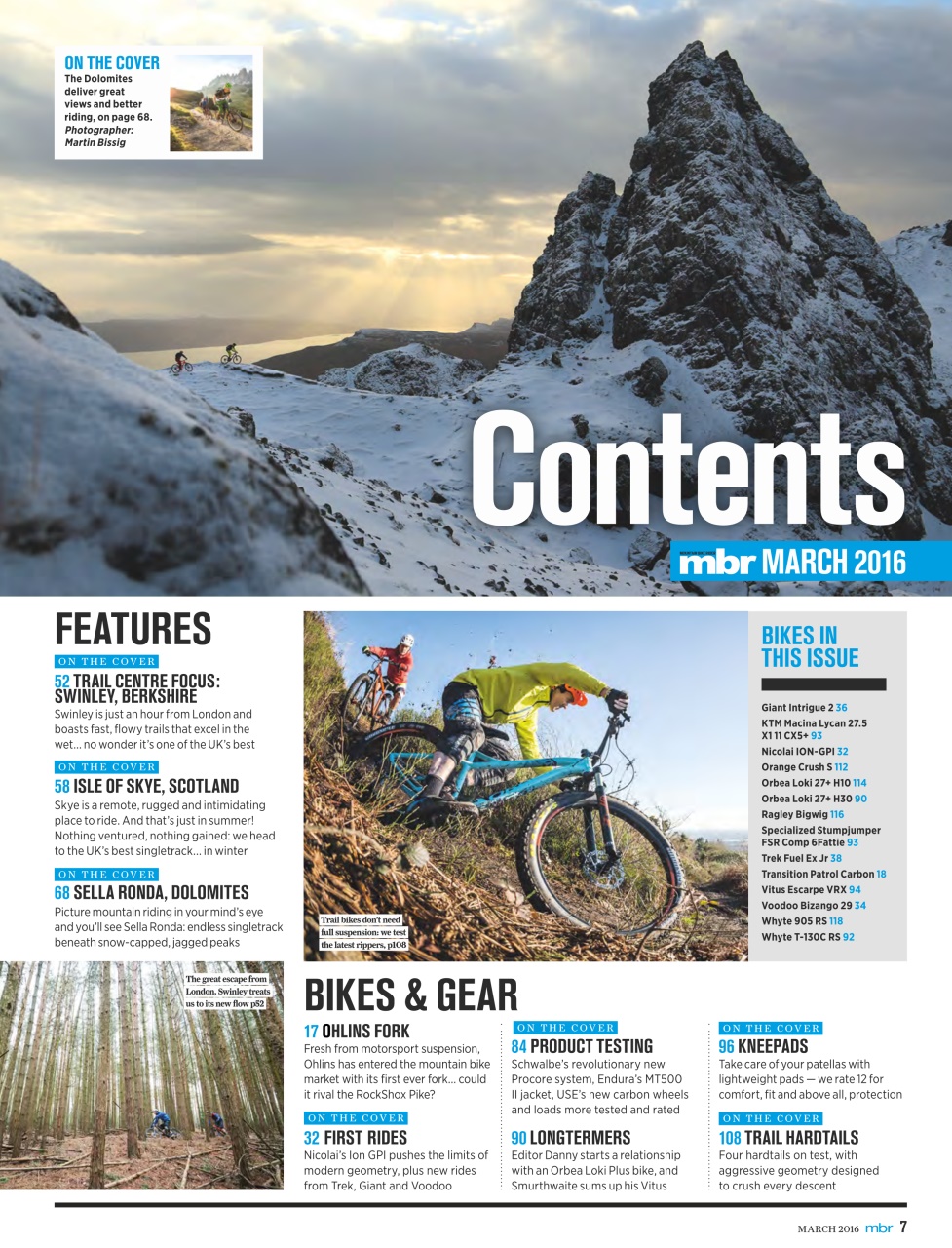 Mountain Bike Rider Preview Pages