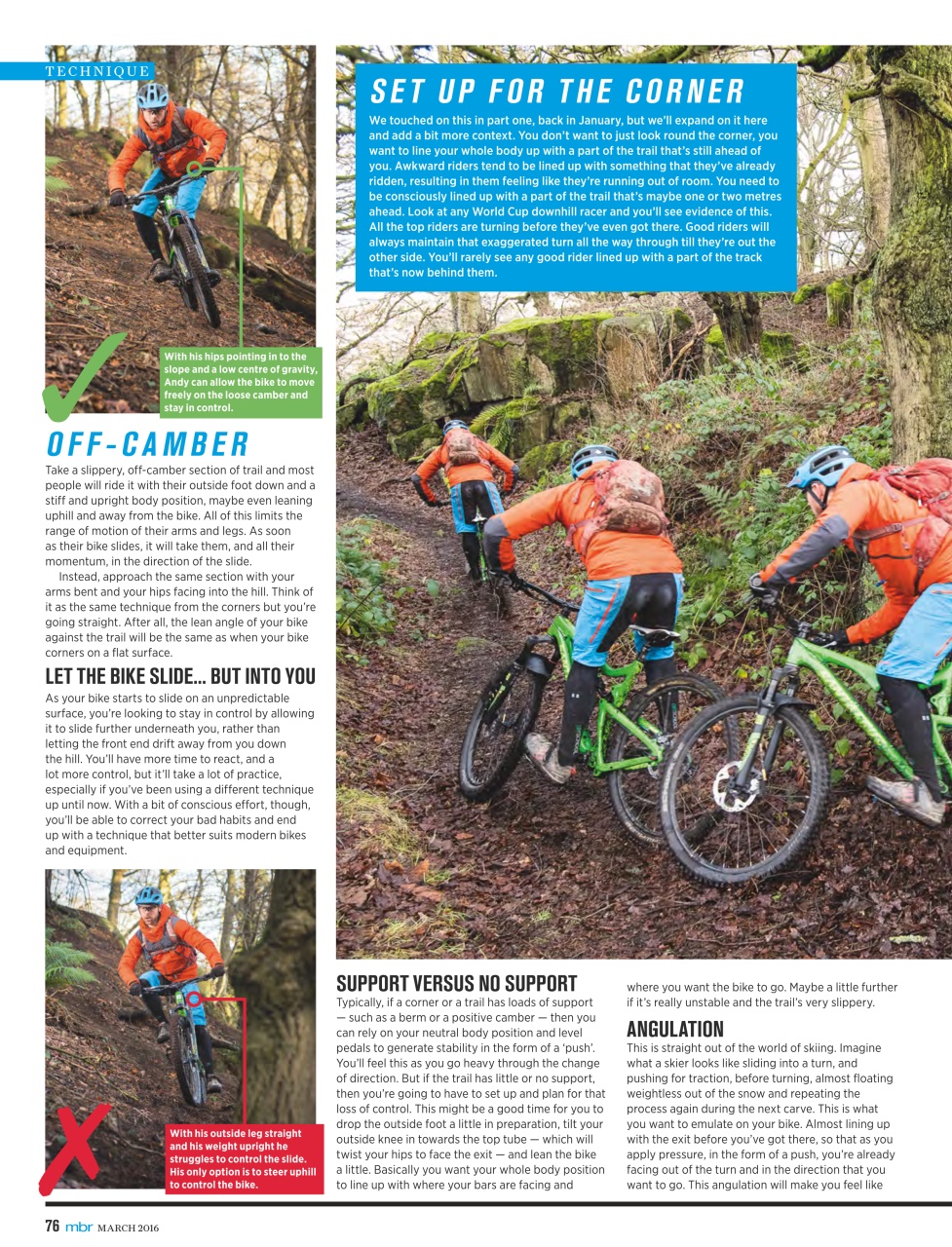 Mountain Bike Rider Preview Pages