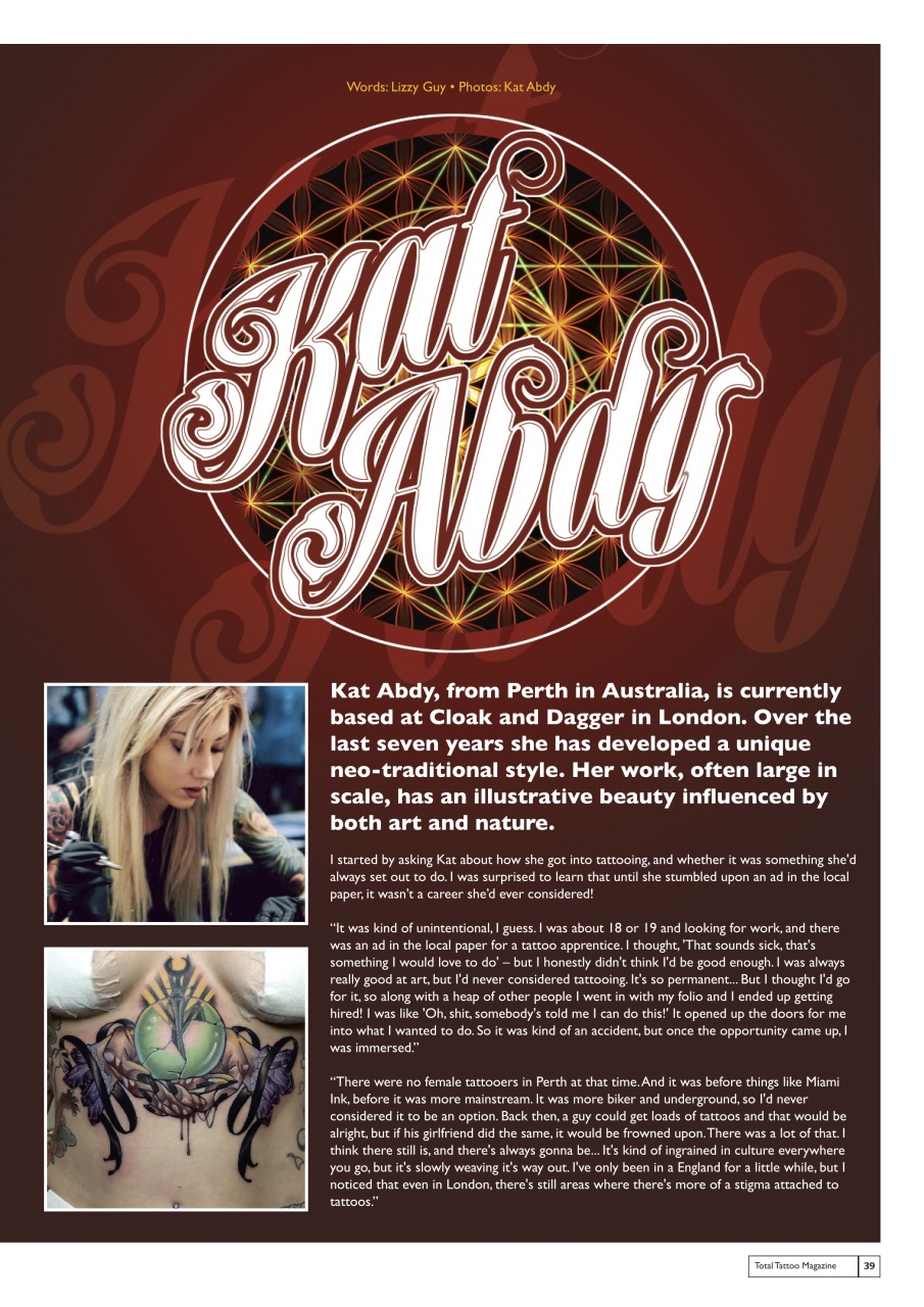 Total Tattoo Preview Pages